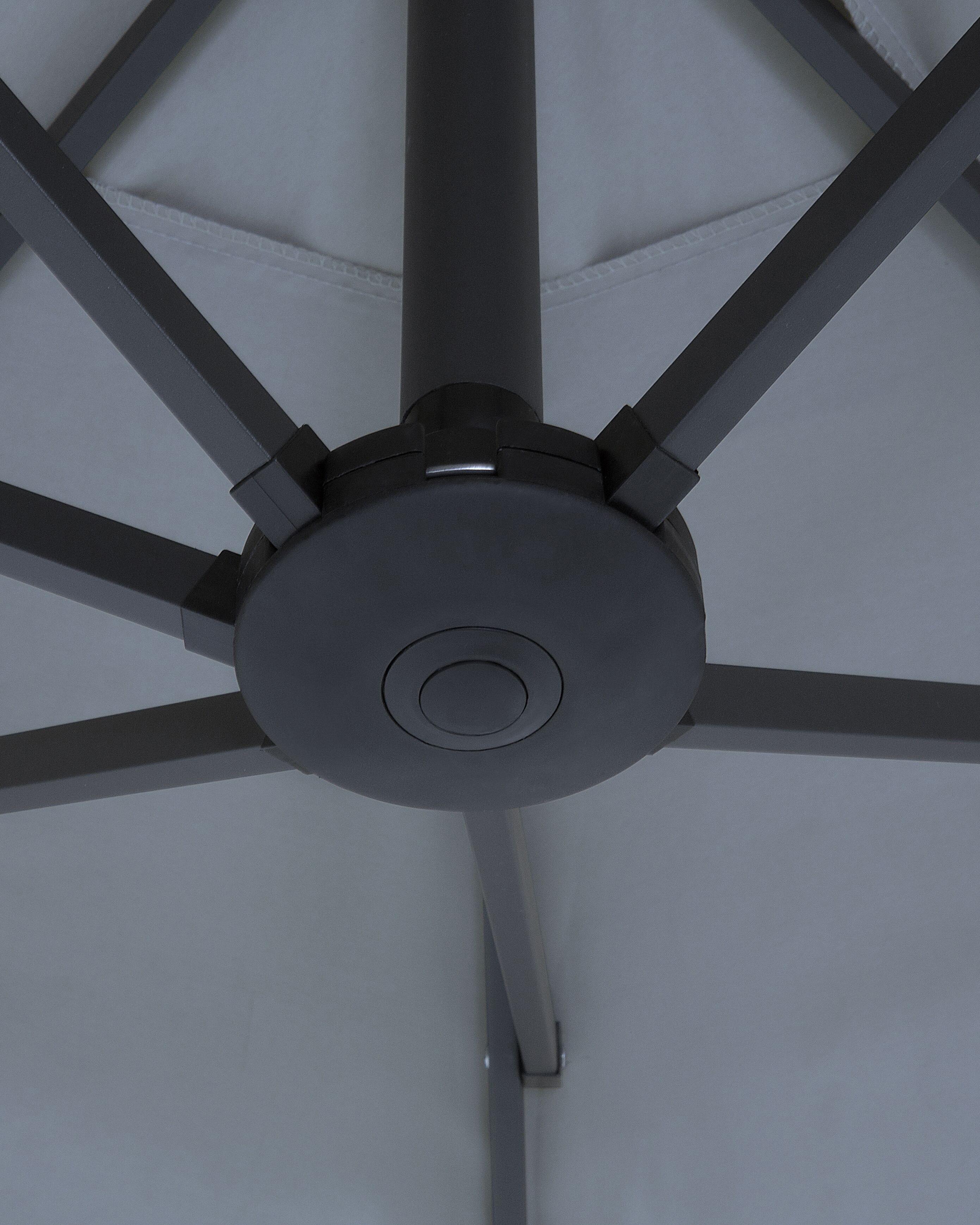Parasol 460 cm SIBILLA Grijs
