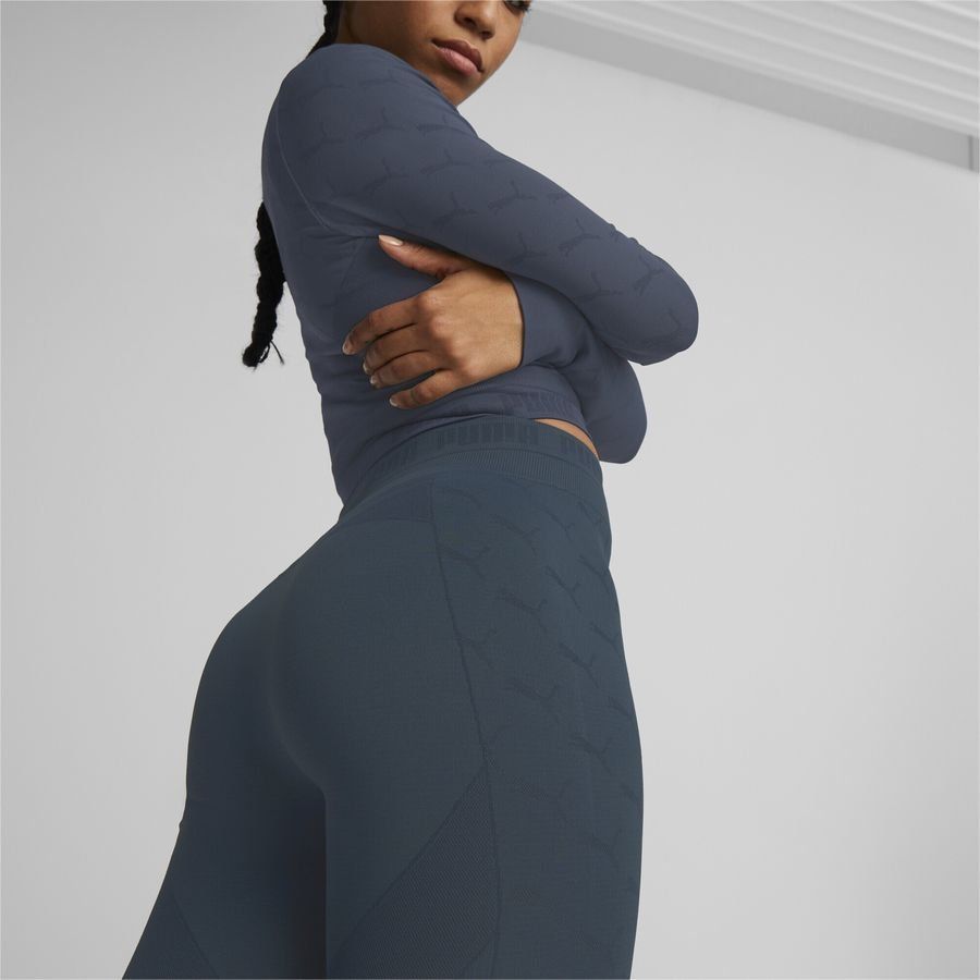 PUMA Collant evoKNIT 7/8 - Bleu Marine Femme