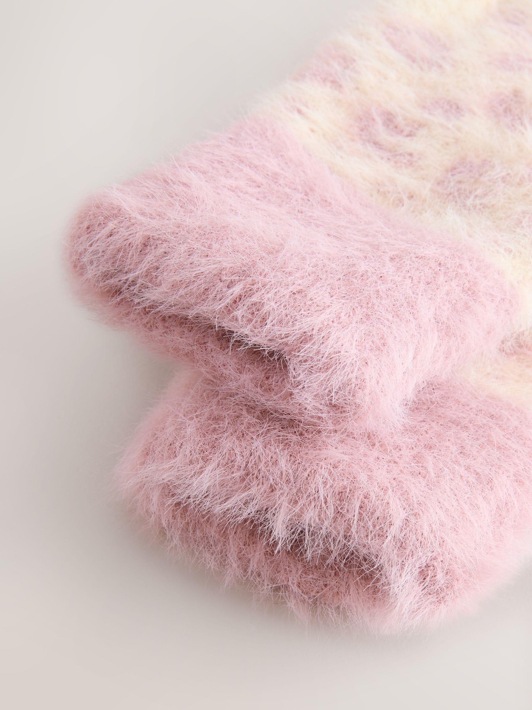 Roze dierenprint - Beanie Gloves And Scarf Set (3-16yrs)