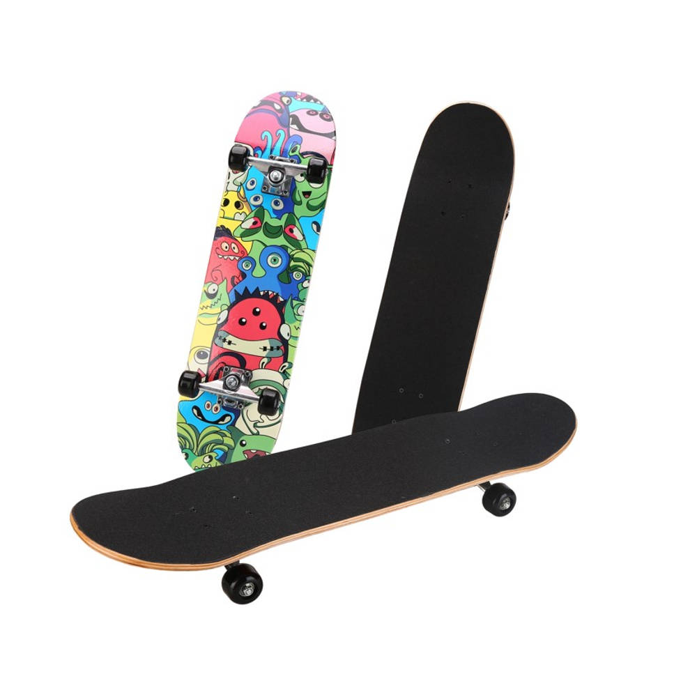 Skateboard Funny Monsters