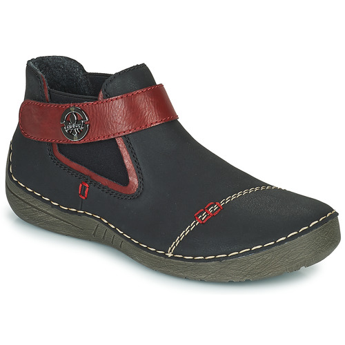 Rieker - 52578-00 - Noir / Bordeaux