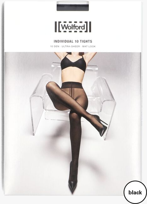 zwarte wolford panty's individual 10 tights