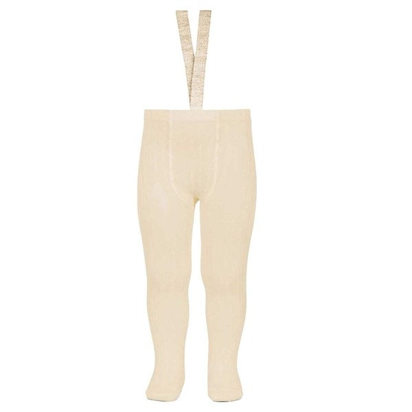 Strømpebukser Rib Linen - Cóndor → Luksusbaby.dk