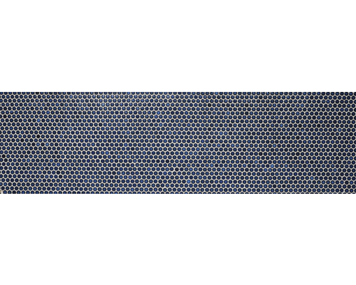 Keramische mozaïekknop 451N kobaltblauw glanzend 32x30,5 cm