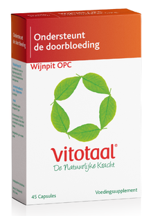 Vitotaal Wijnpit OPC Capsules 45CP