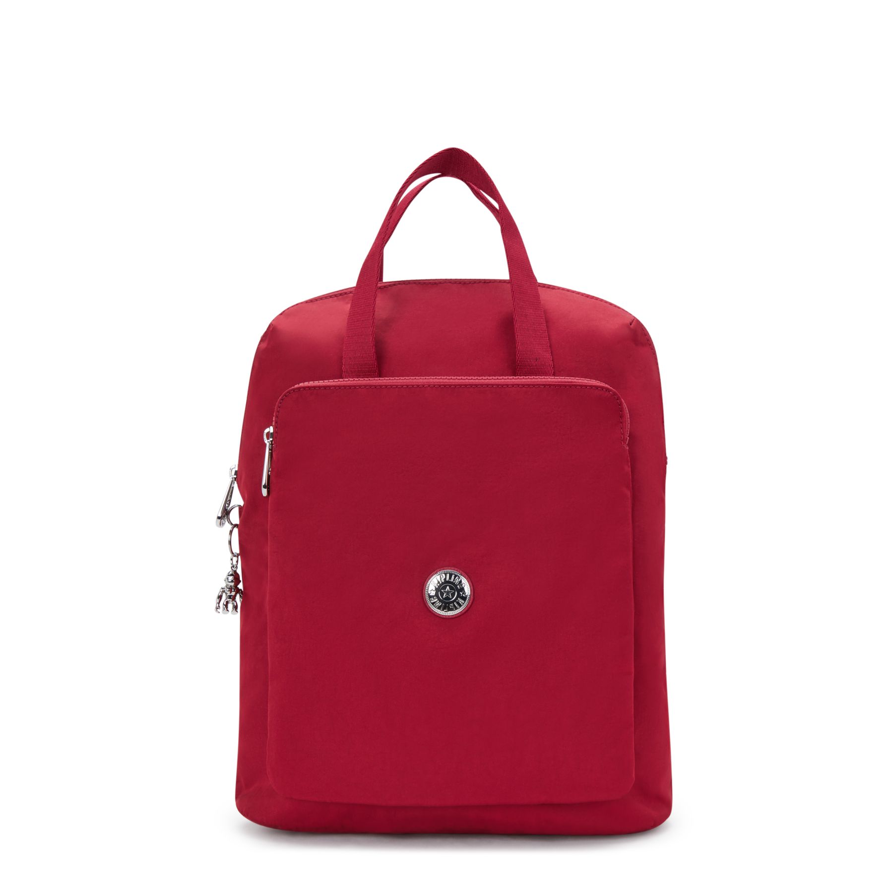 KAZUKI Sac à dos de taille moyenne avec poche pour ordinateur portable - Red Red Wine