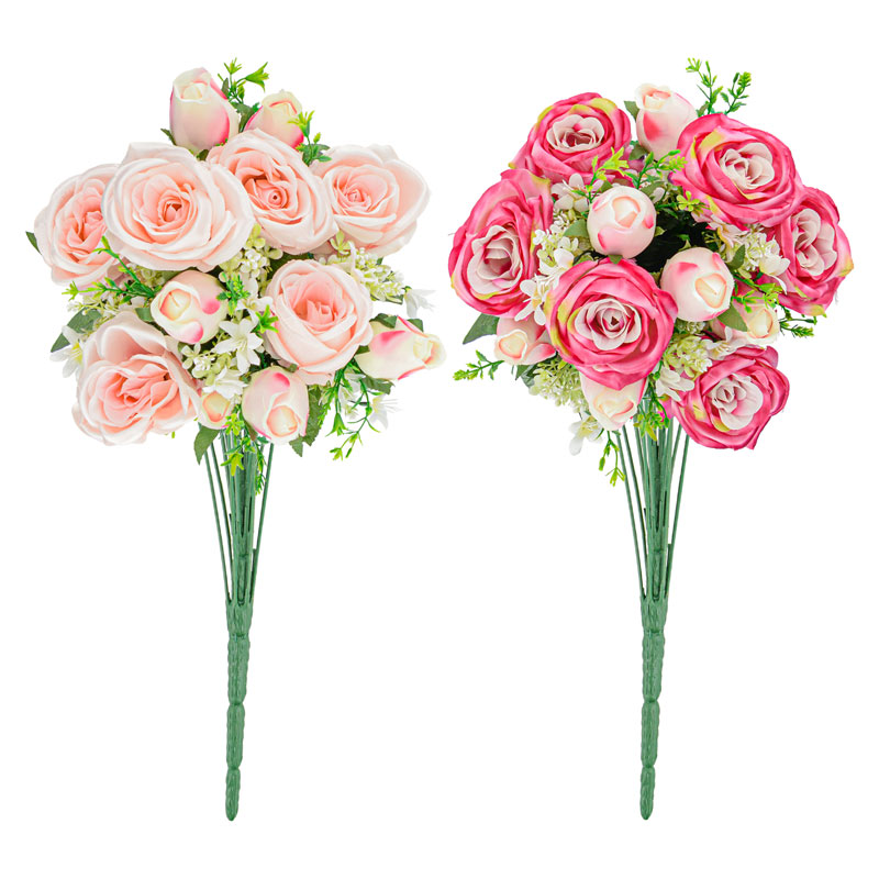 Bouquet artificiel de roses