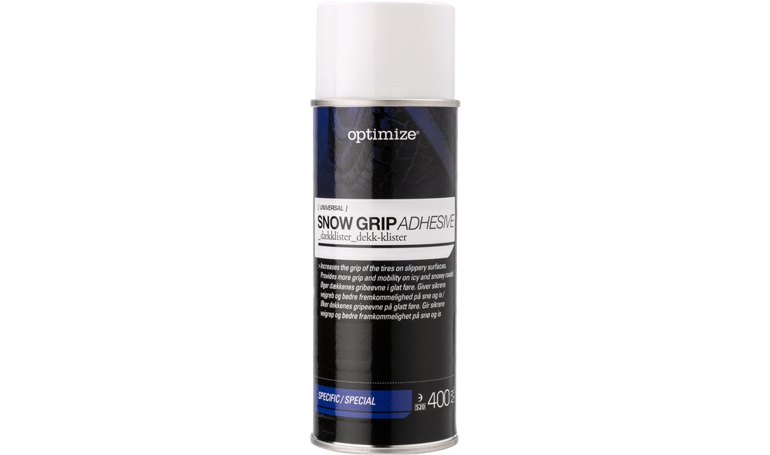 Snow Grip dæk-klister 400 ml Optimize