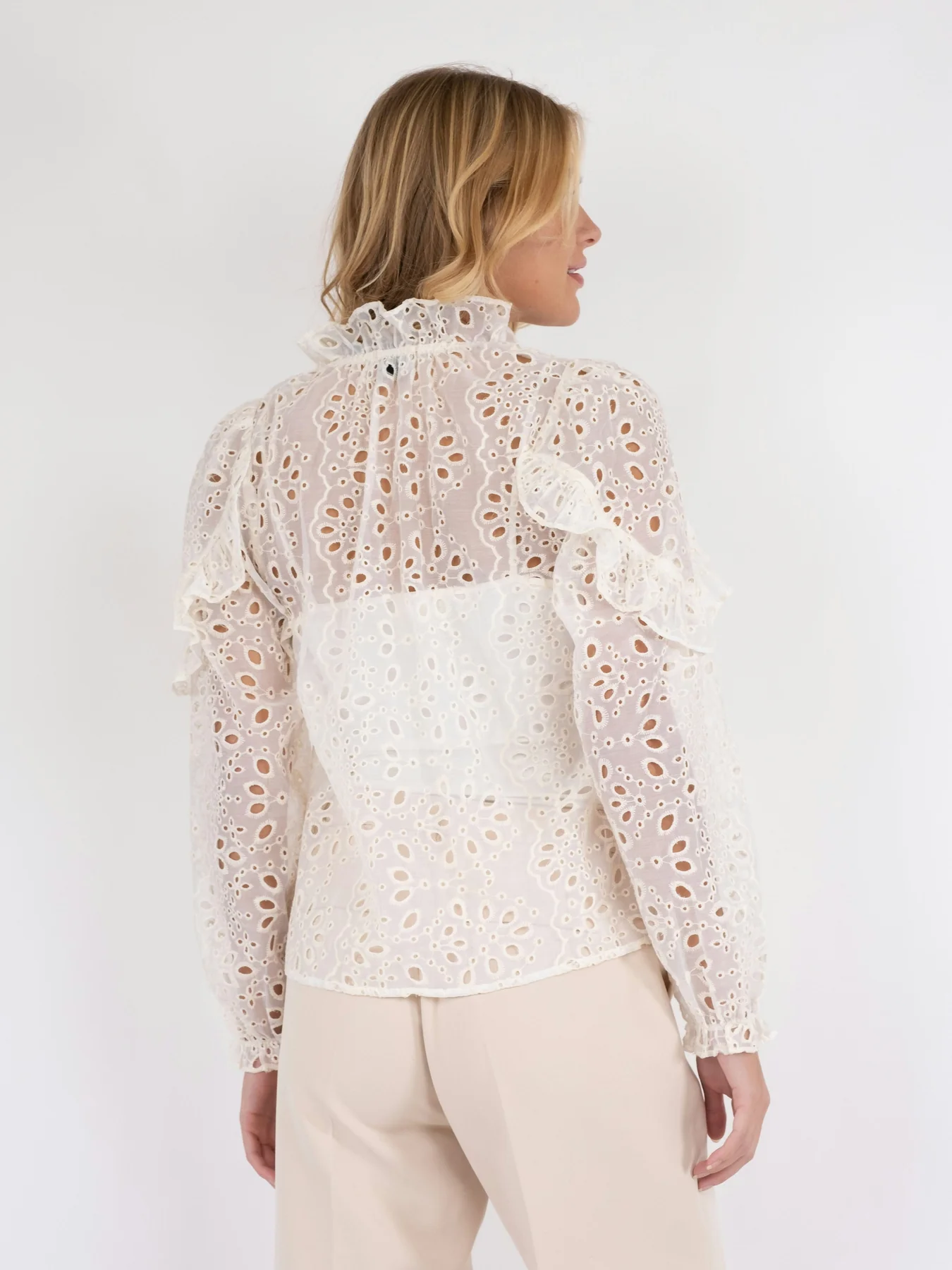 Neo Noir Nadira Embroidery Blouse