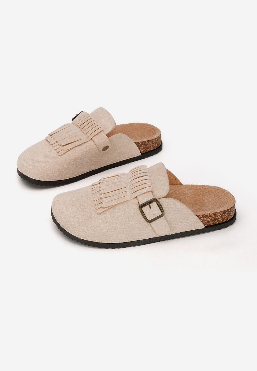 Sabots femme beige Jimona