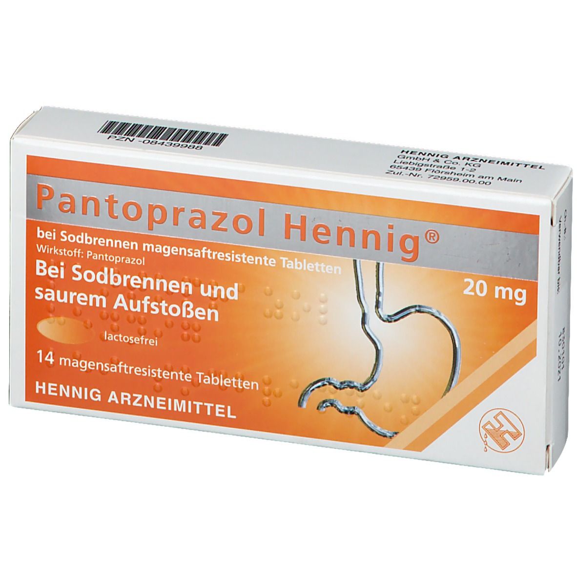 Pantoprazol Henning 20 mg