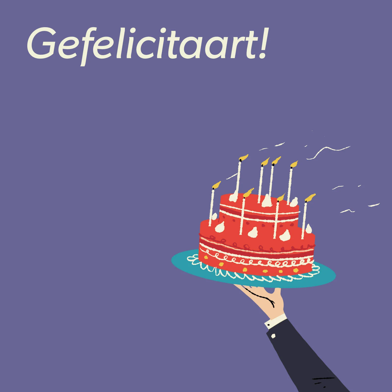Wehkamp Digitale Cadeaukaart Gefeliciteerd Taart 50 euro