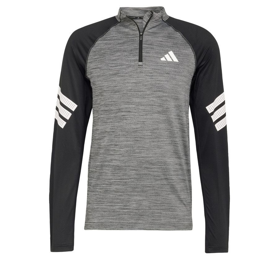 Adidas T-shirt zip 1/4 3 bandes Icon