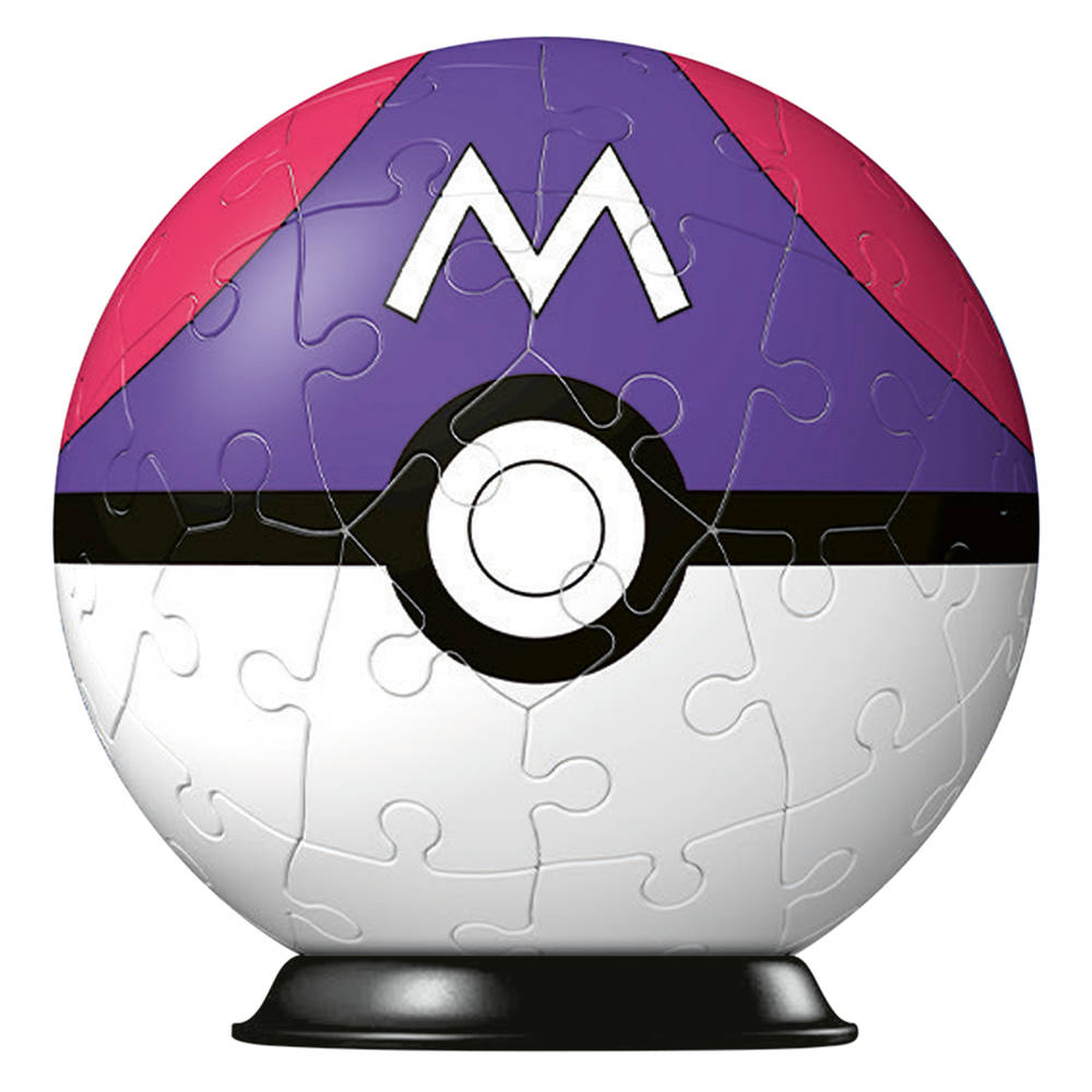 Ravensburger 3D-puzzel Pokémon Master Ball - 54 stukjes