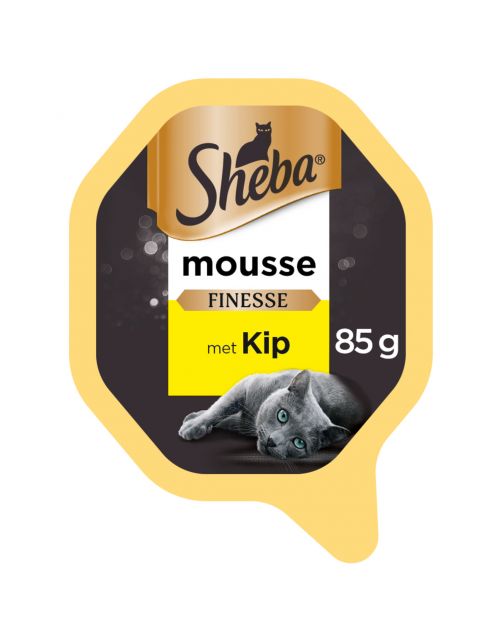Sheba Alu Finesse Mousse 85 g - Kattenvoer