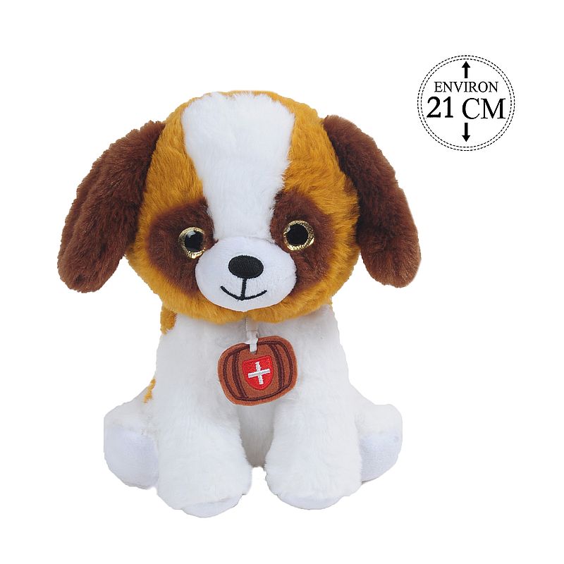 Bernhardiner Hund 21 cm sitzend