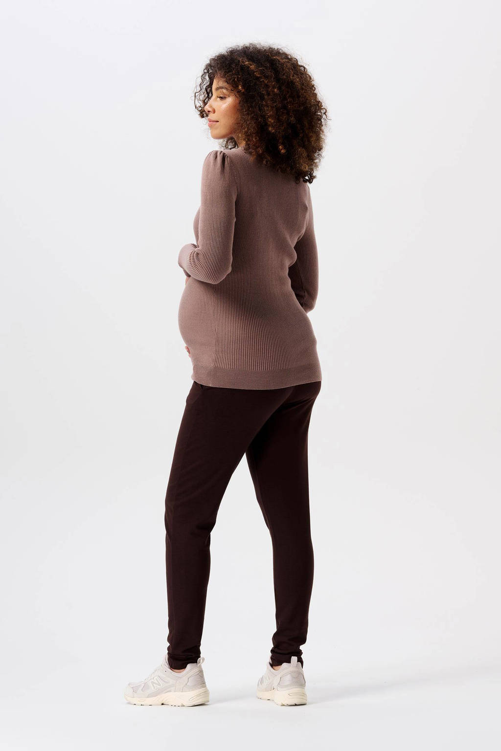 Noppies low waist skinny broek Renee donkerbruin