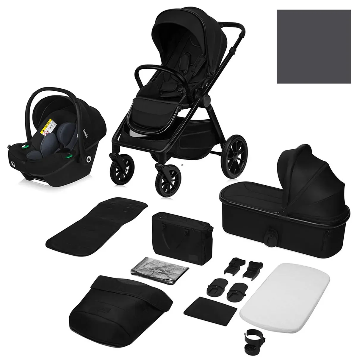 BrandLine Group Sp. zo.o Lionelo Kombikinderwagen Layla 3in1