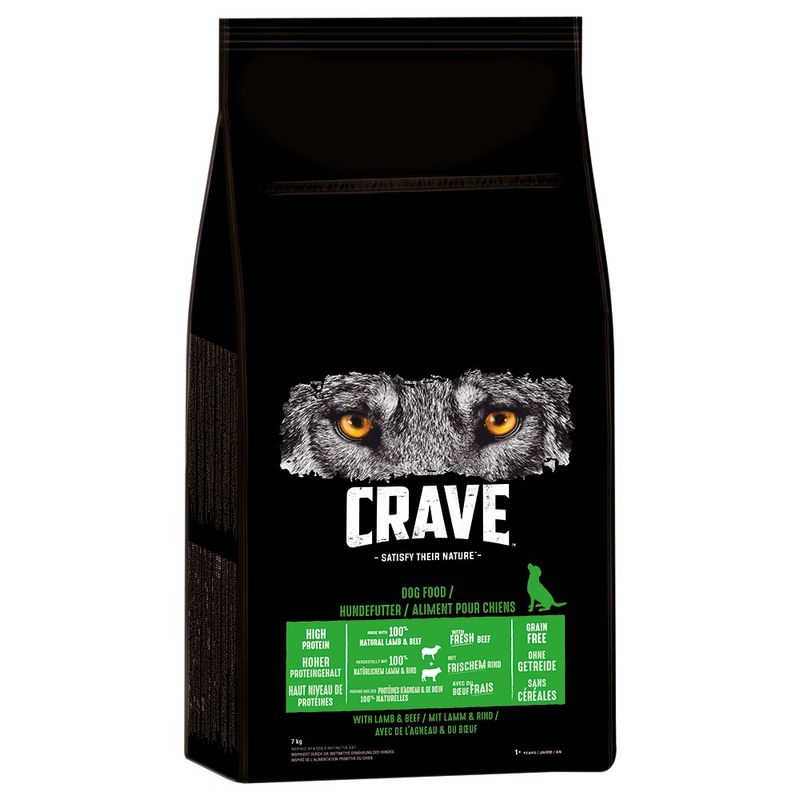 Crave Adult agneau, bœuf