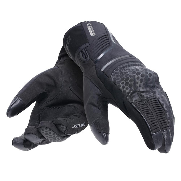Dainese - Gants Tempest 2 D-Dry® Short Thermal Noir