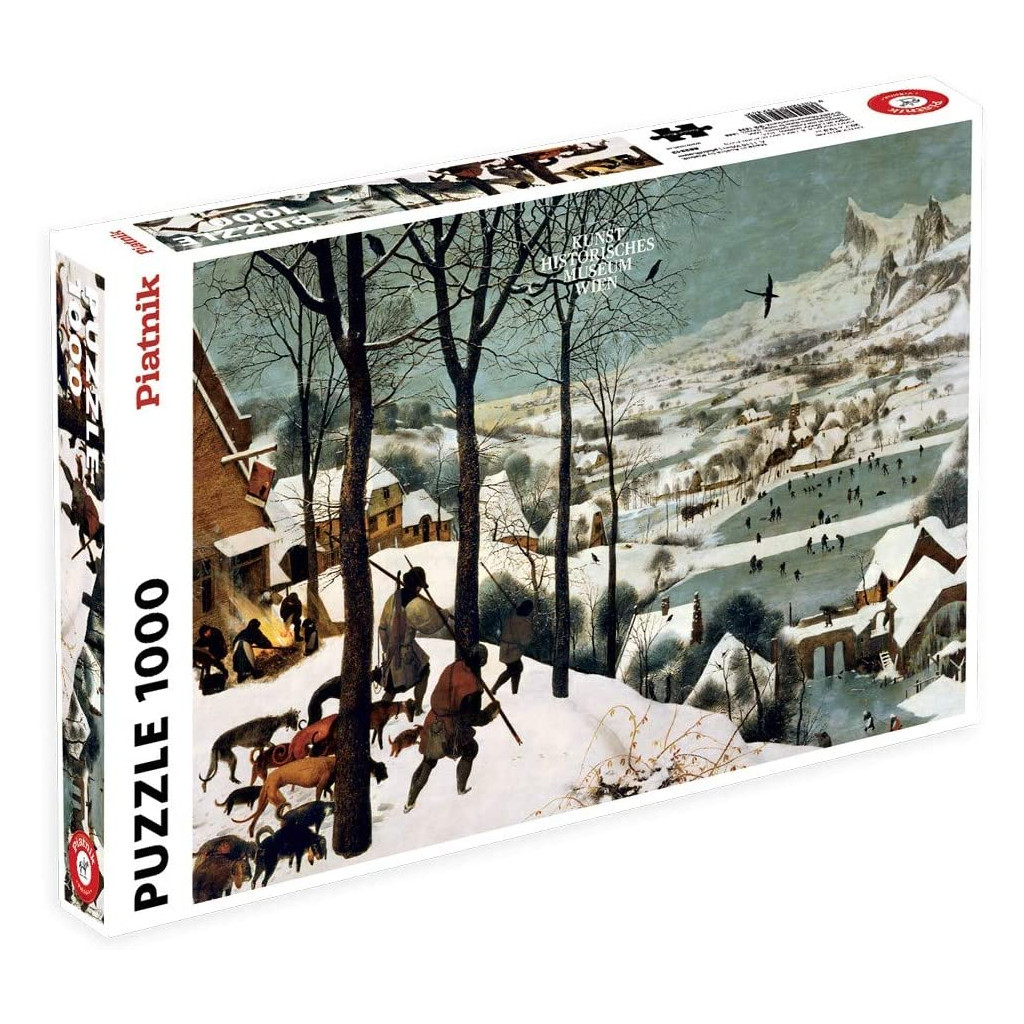 Puzzle - Brueghel - Chasseurs dans la neige - 1000 pièces
