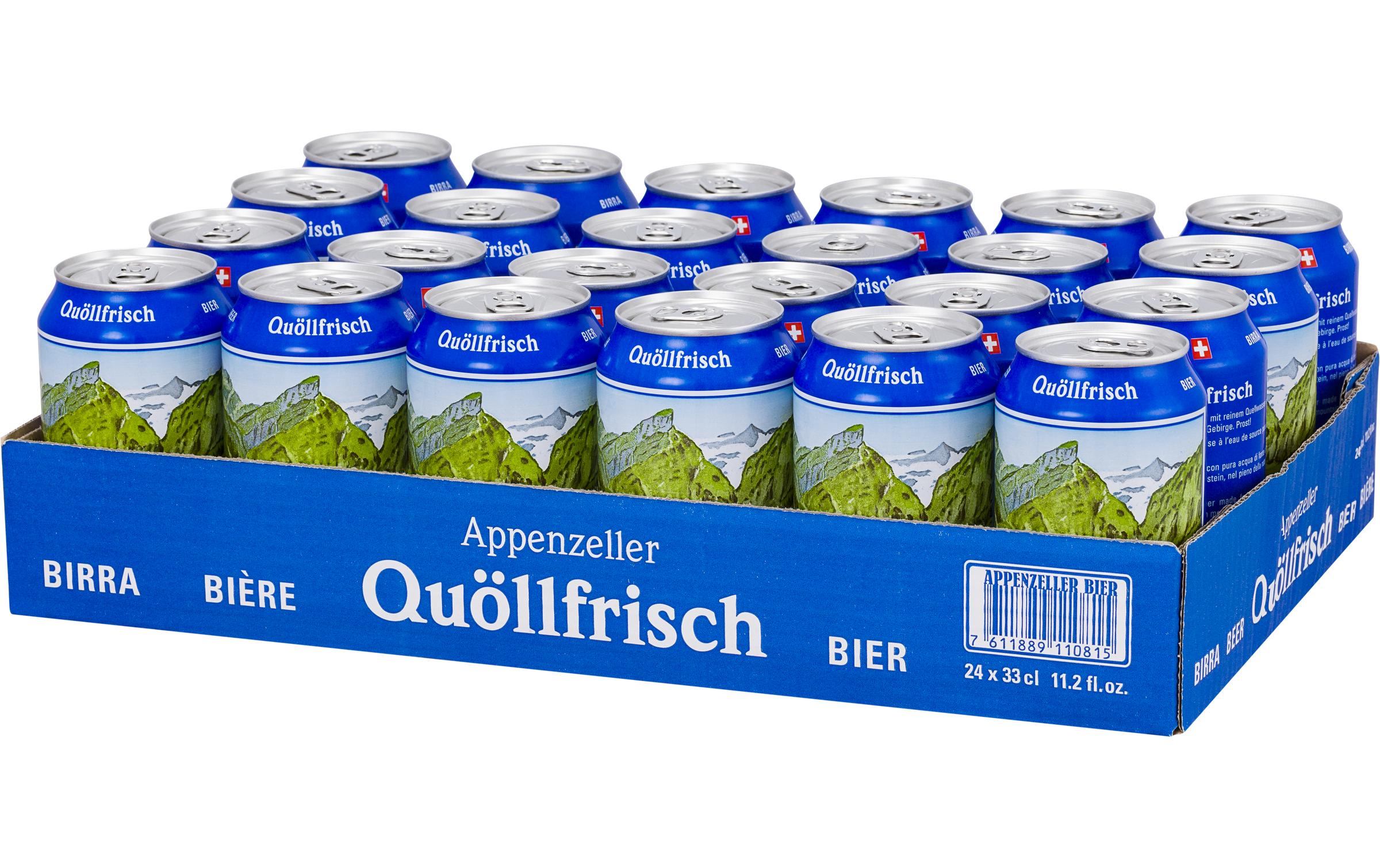 Bier Quöllfrisch 24 x 0.33 lHellbier