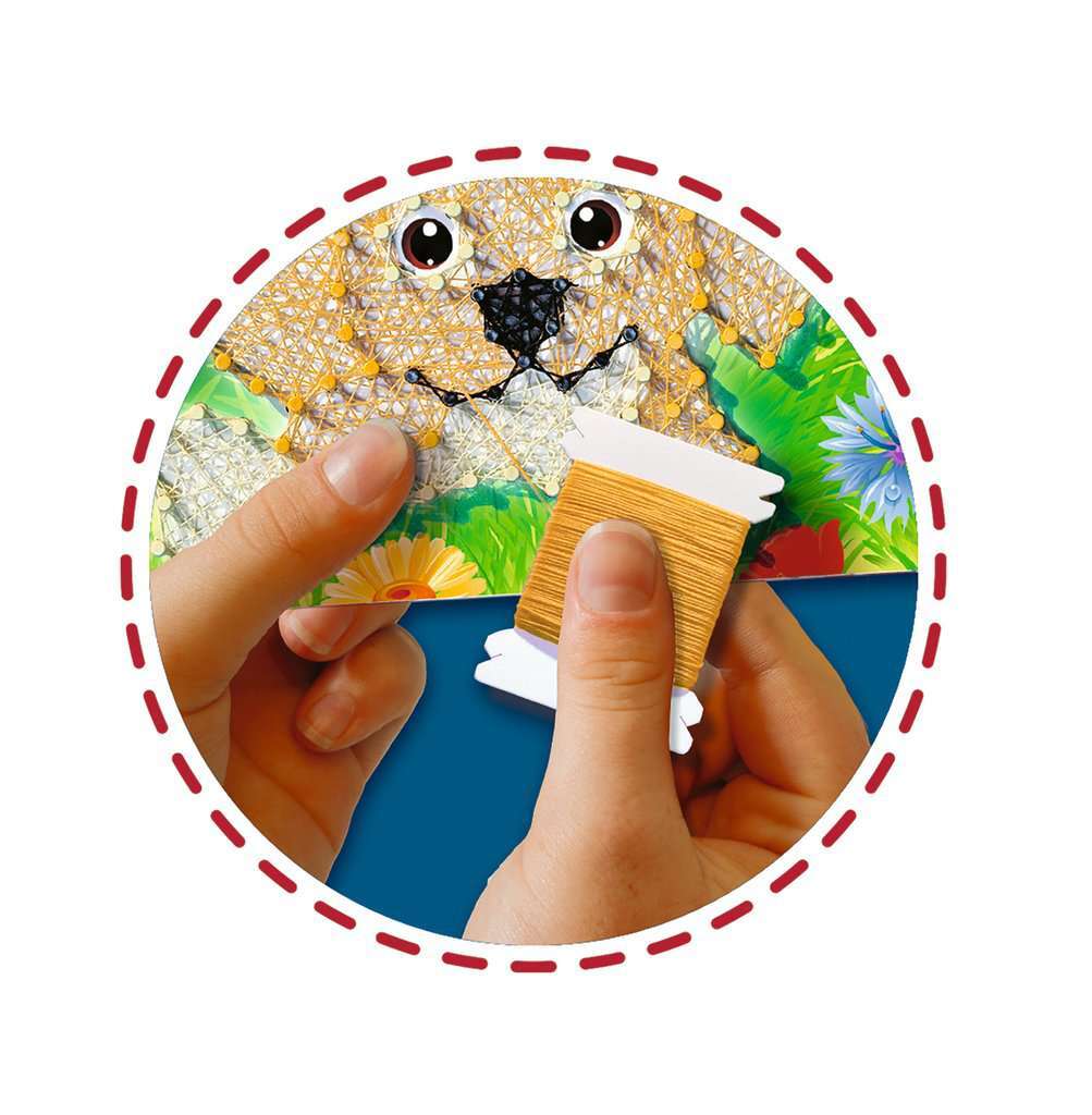 Ravensburger Spiel String Art Hunde