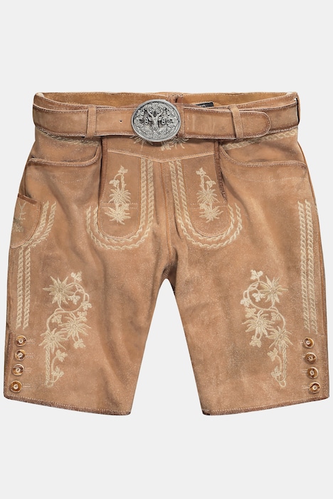 Trachtenhose, Tracht, Ziegenleder, traditionelle Stickereien, Gratis Ledergürtel