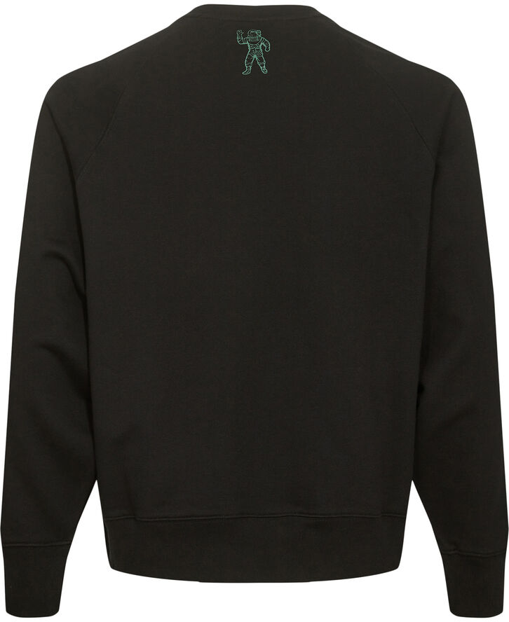 BILLIONAIRE BOYS CLUB NOTHING CAMO ARCH LOGO CREWNECK Black