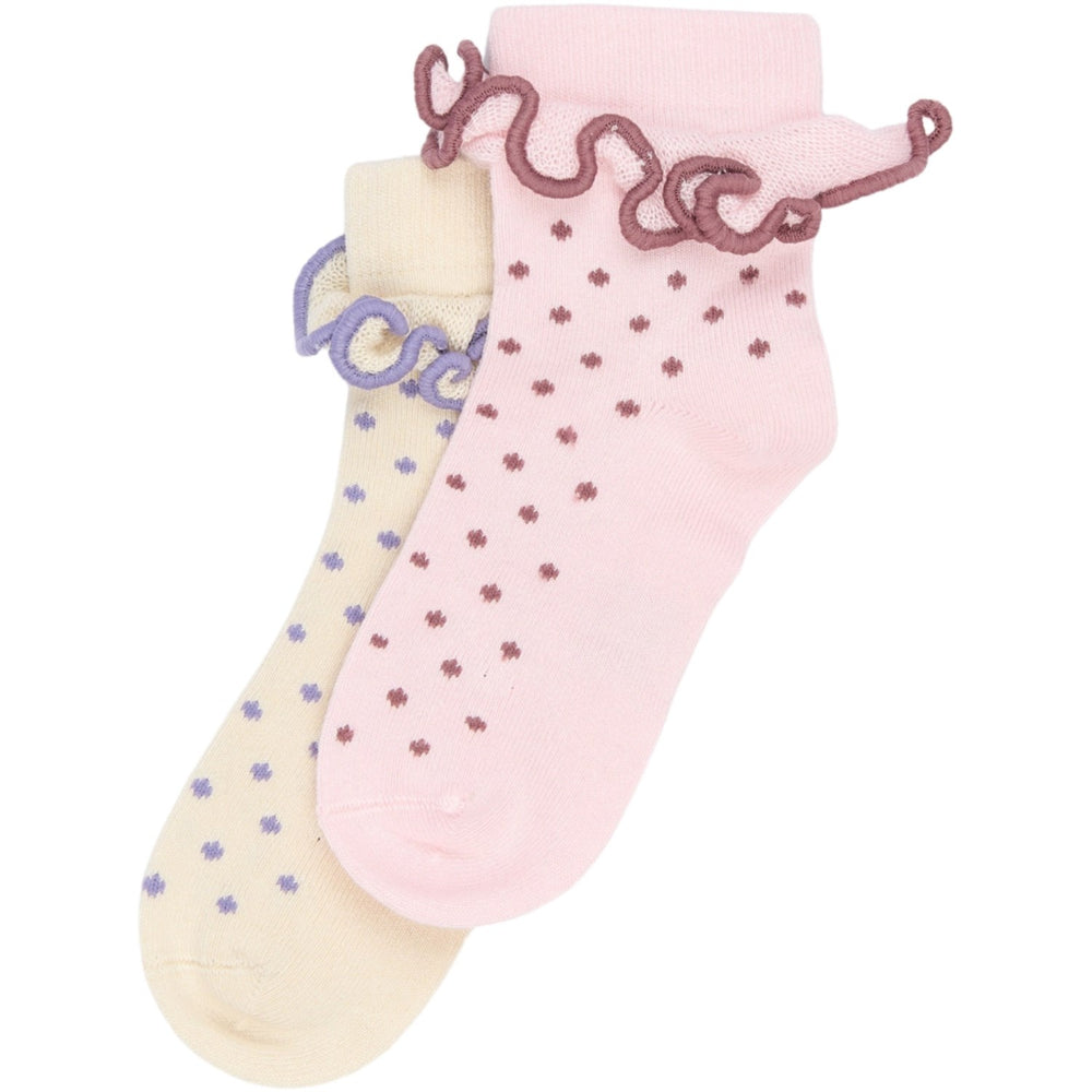 Køb minipop® Rose Quartz Marra Bambus Ankle Strømper 2-Pak