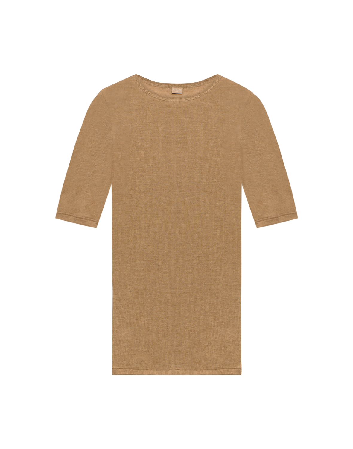 T-shirt van merinowol/zijde voor dames