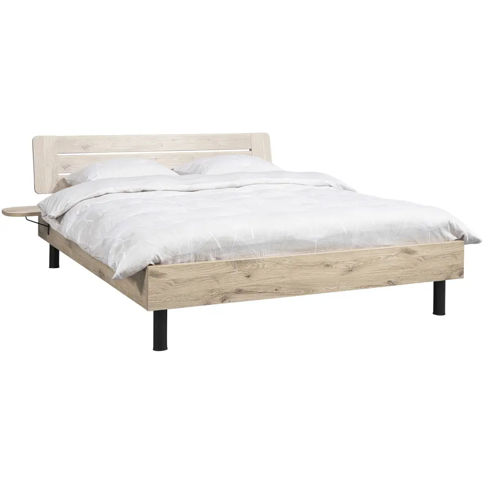 Bed Nova - eikenkleur - 180x200 cm