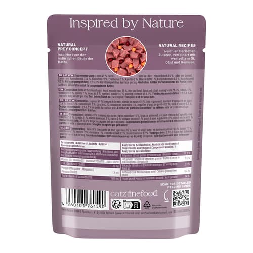 catz finefood CLASSIC Lamm & Kaninchen 85g