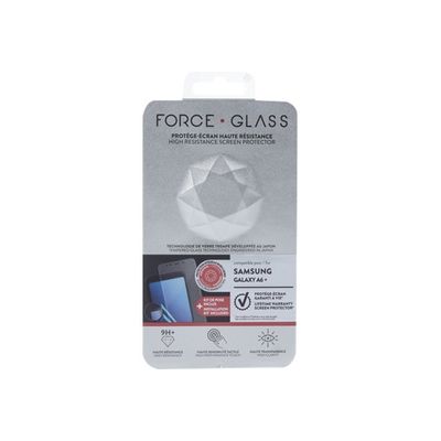 Force Glass - protection d'écran - verre trempé pour Samsung A6+