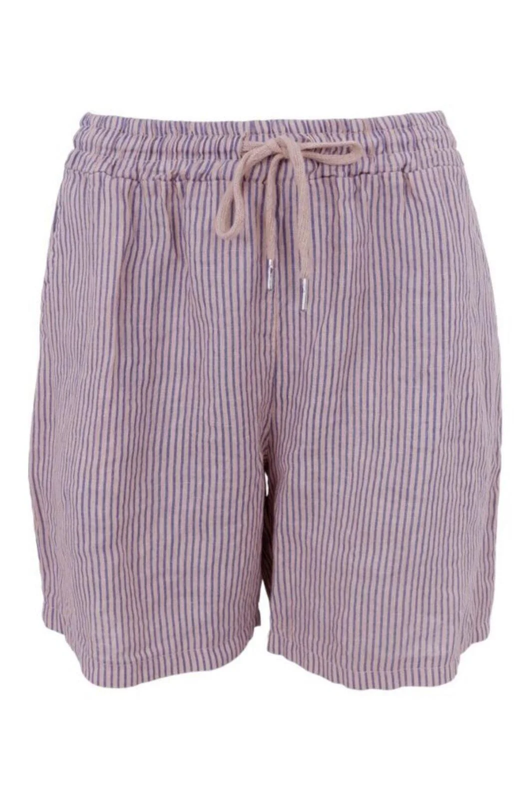 Black Colour Bcmelina Linen Shorts calypso rose