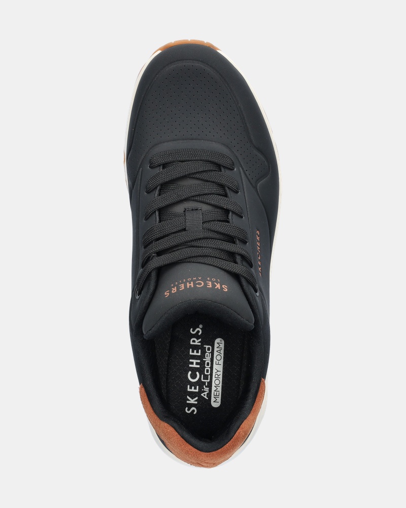 Skechers Uno Lage sneakers  - zwart