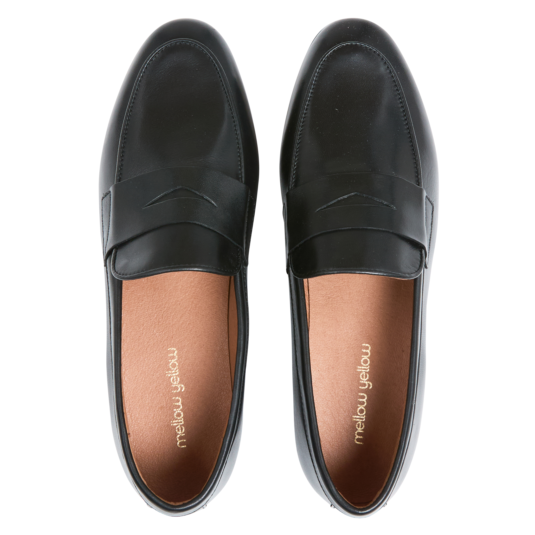 CIRCE - Mocassins en cuir| Noir