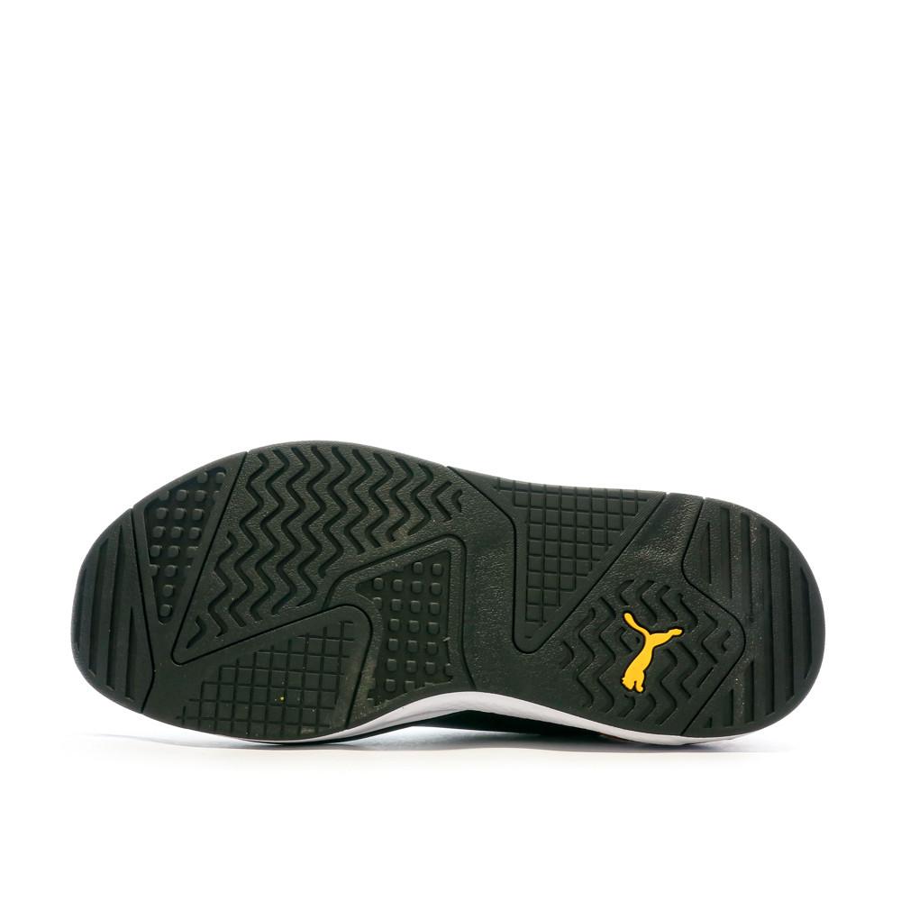 Puma Baskets Blanche/Noir/Jaune Homme Puma X-ray 2 Square