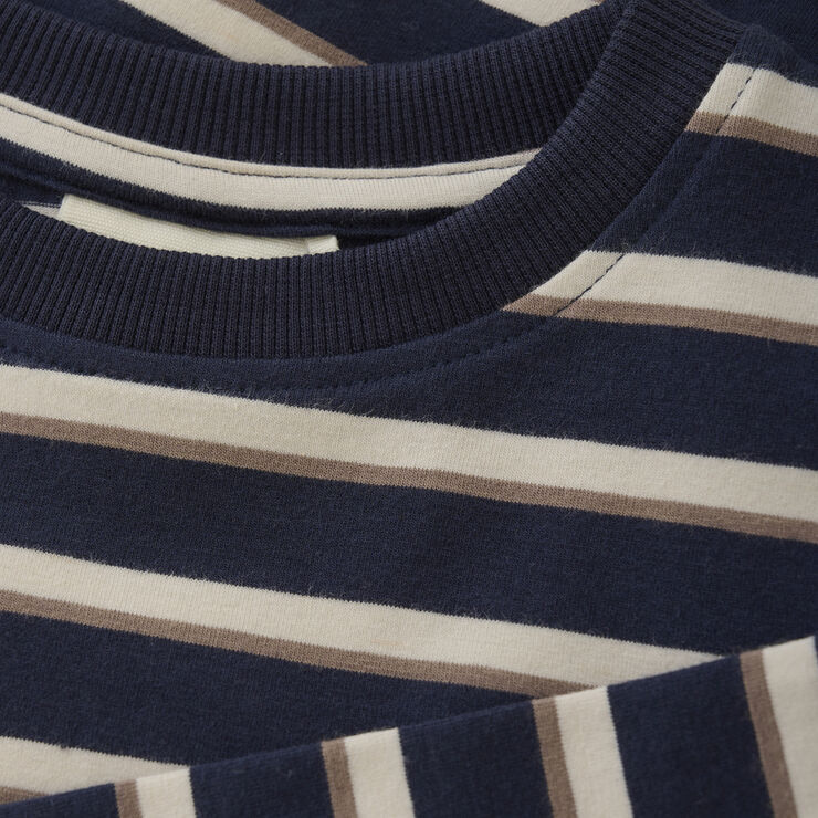 En Fant T-Shirt LS Stripe Parisian night