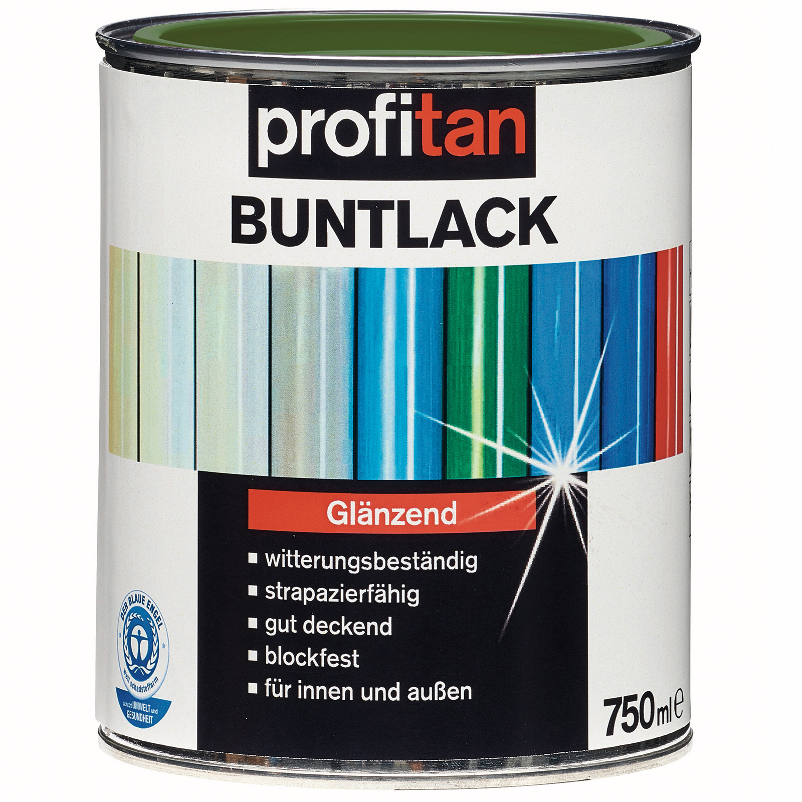 profitan Buntlack - grasgrün glänzend - 750 ml