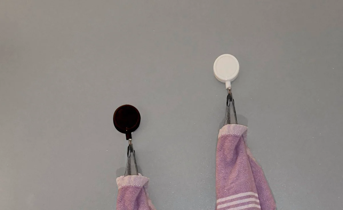Lot de 2 crochets muraux magnétiques Tecno Fackelmann