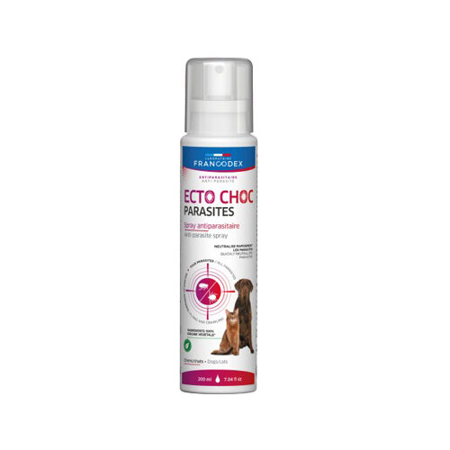 Francodex Ecto Choc Antiparasite Spray Hond & Kat