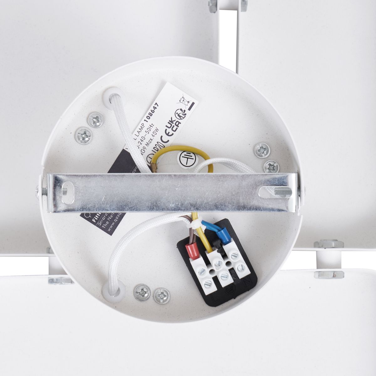 Design wandlamp wit 3-lichts - Planes