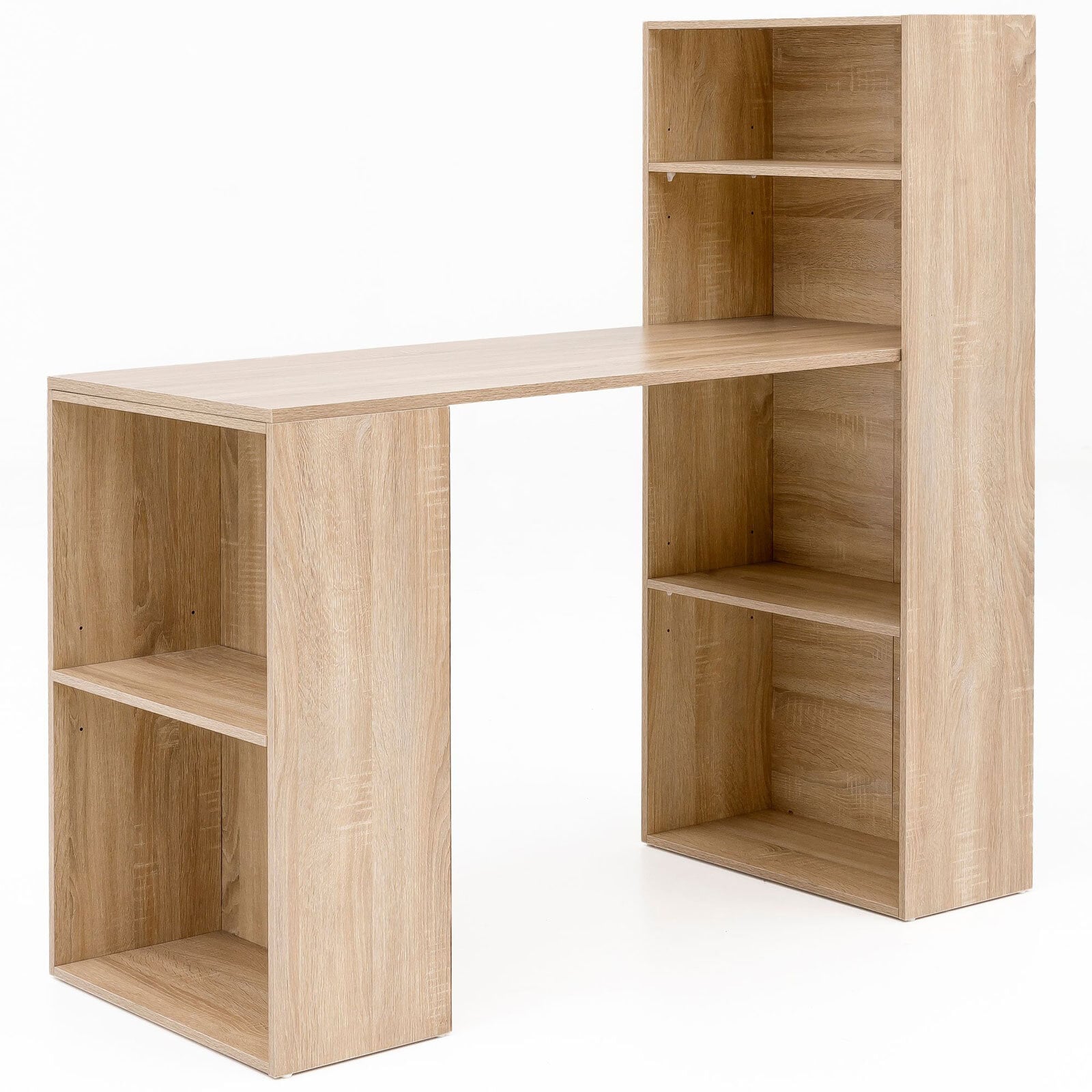 Schreibtischkombination braun