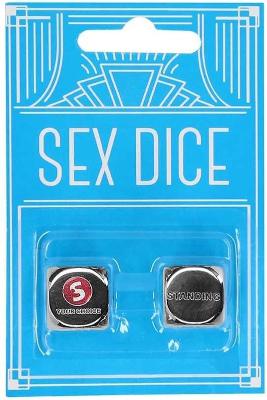 Shots - S-Line Sexy Dobbelstenen silver