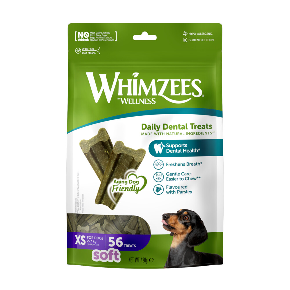 Whimzees Value Bag Soft XS56 stuks