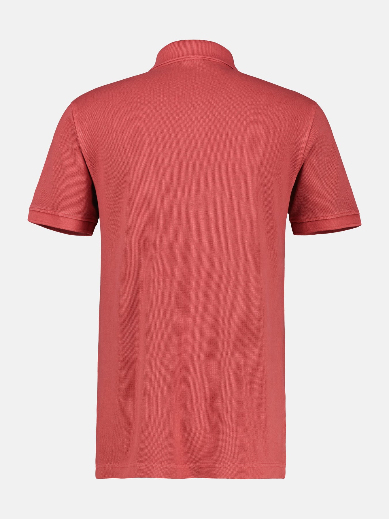 Herren Poloshirt in gewaschener Optik