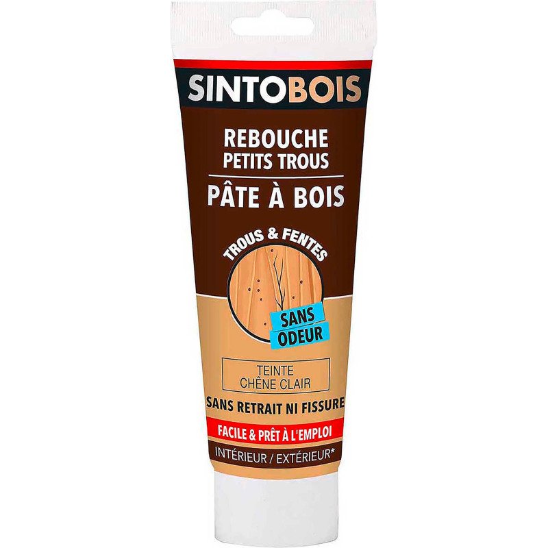 Pâte à bois à l'eau - chêne clair - 250 g
