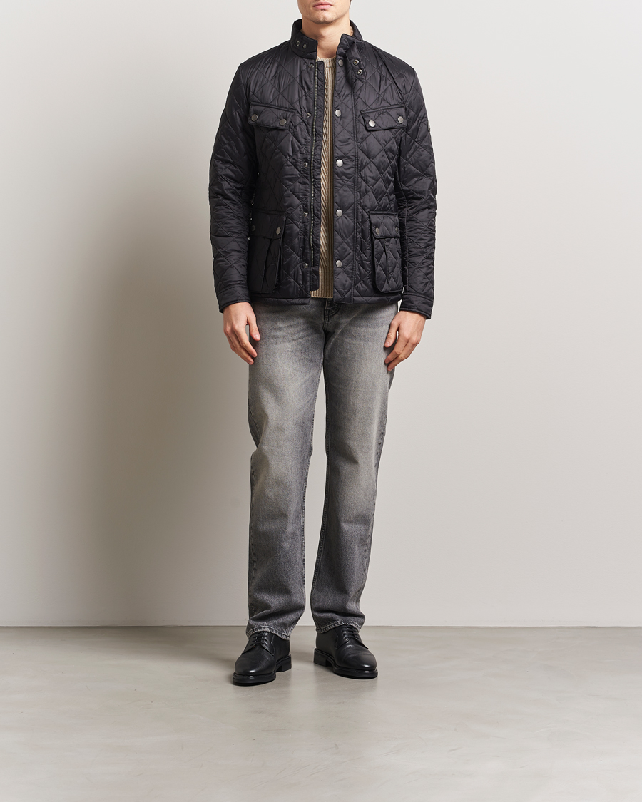 Barbour International Ariel Quilted Jacket Black
