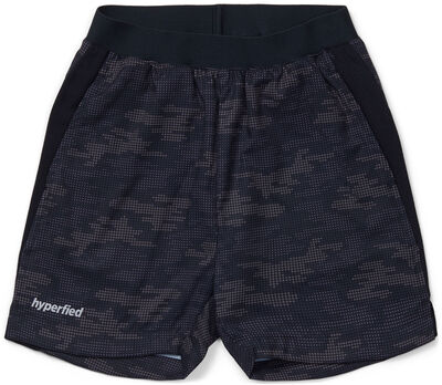 Hyperfied Mesh Shorts, Grey Camo